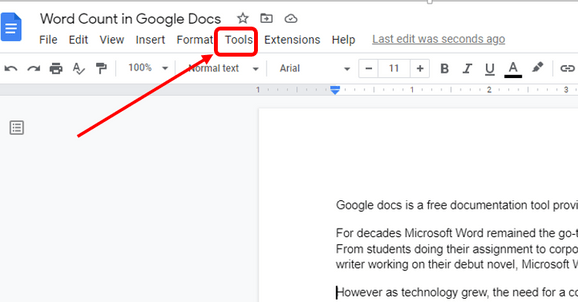 google docs tools