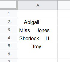 google sheets count characters in single cell