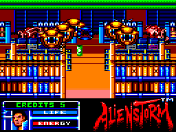 Screenshot of Alien Storm