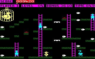 Screenshot of Chuckie Egg