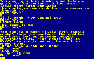 Screenshot of Colossal Adventure