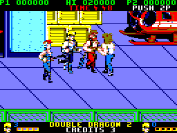 Screenshot of Double Dragon II: The Revenge