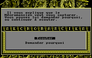 Screenshot of Le Nécromancien