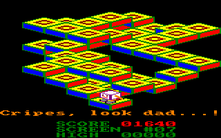 Screenshot of Roland Goes Square Bashing