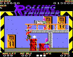 Screenshot of Rolling Thunder