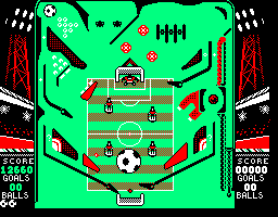 Screenshot of Soccer Pinball