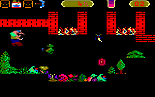 Screenshot of Toadrunner